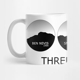 UK National Three Peaks Mug